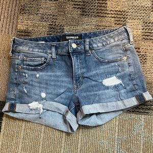 Express Cuffed Jean Short